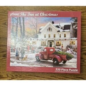 Vermont Christmas Company The Inn‎ at Christmas 550 Piece Jigsaw Puzzle